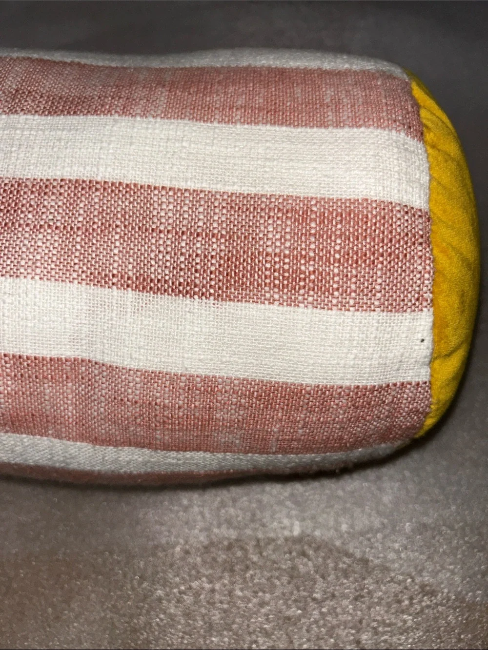 Opalhouse Jungalow Checkered Bolster Bed Pillow . 8” Diameter ,36” Long